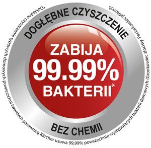 Dogłębne czyszczenie parownicą Karcher