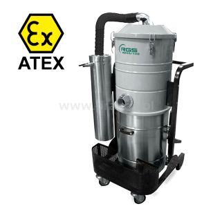 RGS Odkurzacze przemysłowe pneumatyczne ATEX