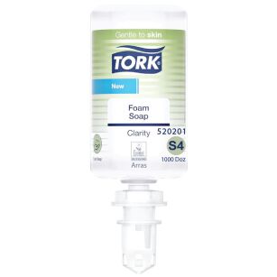 Mydło TORK S4 Prem. w pianie ekologiczne bezbarwne bezzapachowe 1000ml