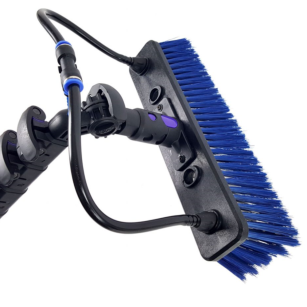 Szczotka do lancy teleskopowej  z dyszami 26 cm - szybkozłącze Qucik Connect -