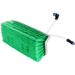 nLite Szczotka kątowa 41 cm z listwą płukającą  zielona - 3