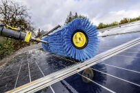 Napęd szczotki walcowej 500 do czyszczenia solarów - 4