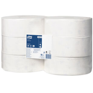 Papier toaletowy TORK T1 Adv. JUMBO Makulatura biały 2w 360m 1800o [Karton: 6 szt.]
