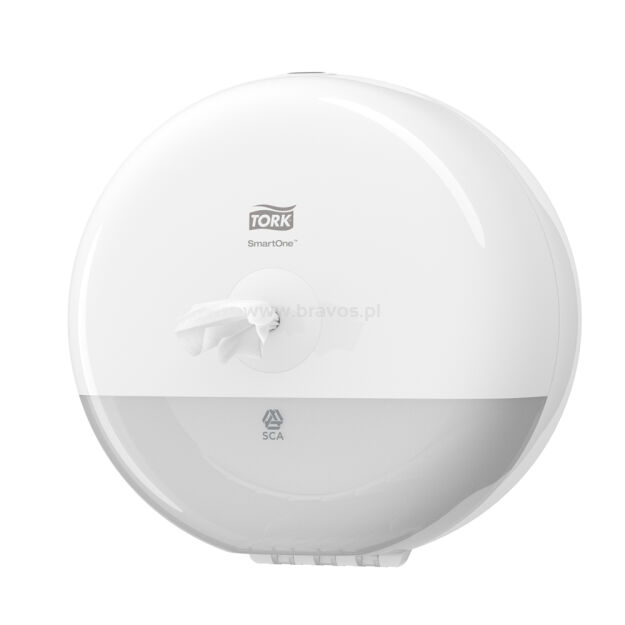 Dozownik TORK T9 Elevation SmartOne® Mini do papieu toaletowego w roli biały