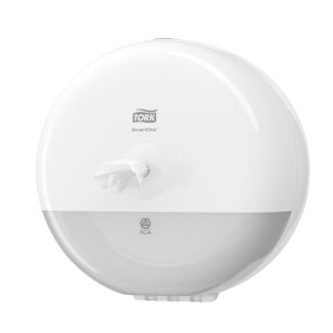 Dozownik TORK T9 Elevation SmartOne® Mini do papieu toaletowego w roli biały