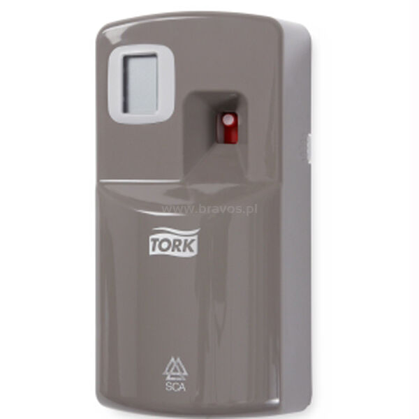 Dozownik TORK A1 Aluminium do odświeżaczy powietrza w sprayu szary