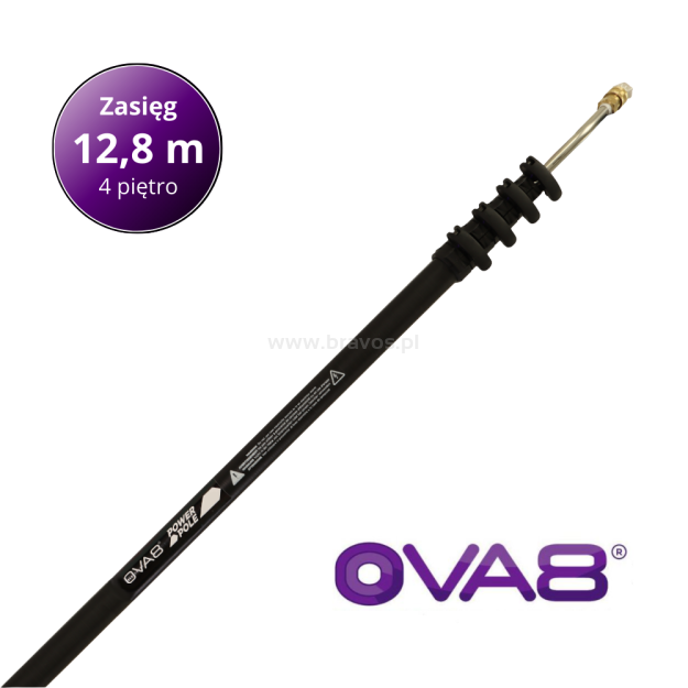 Lanca teleskopowa POWER POLE 42 CARBON 2,32 m - 12,8 m (42 ft)