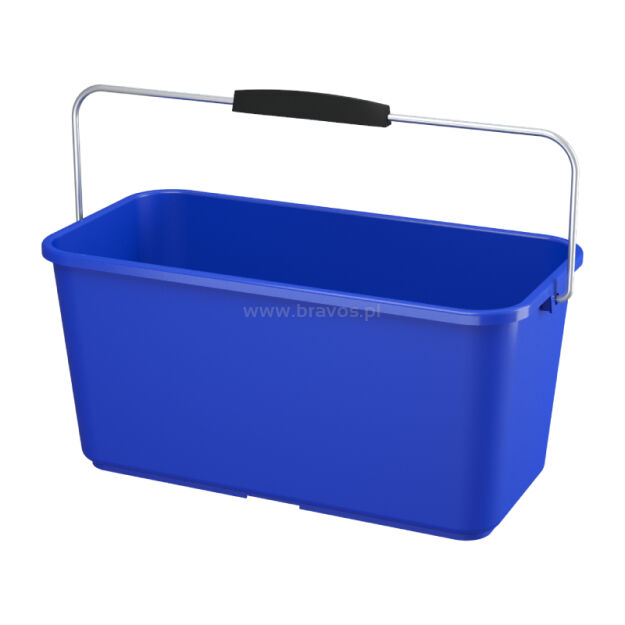 PULEX Wiadro do mycia okien 13 l niebieskie