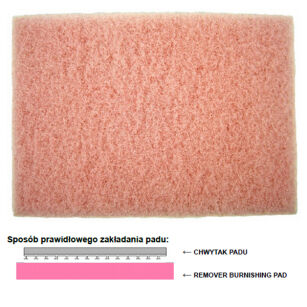 REMOVER BURNISHING PAD 20”/ 50 cm