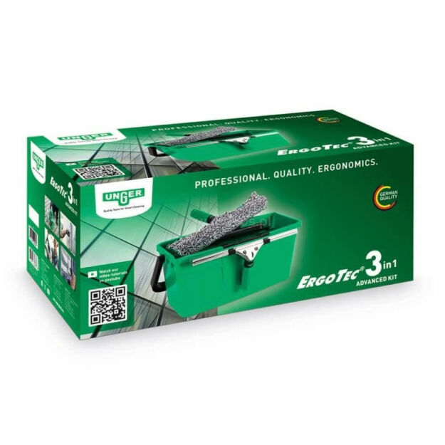 Zestaw UNGER ErgoTec 3 w 1 do mycia okien