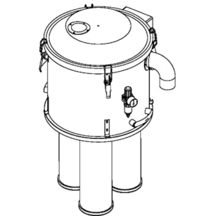 Zestaw filtrów kartridżowych K.CA.009 z ekonomizerem