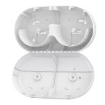 Dozownik TORK T9 Elevation SmartOne® Mini podwójny do papieu toaletowego w roli biały - 3