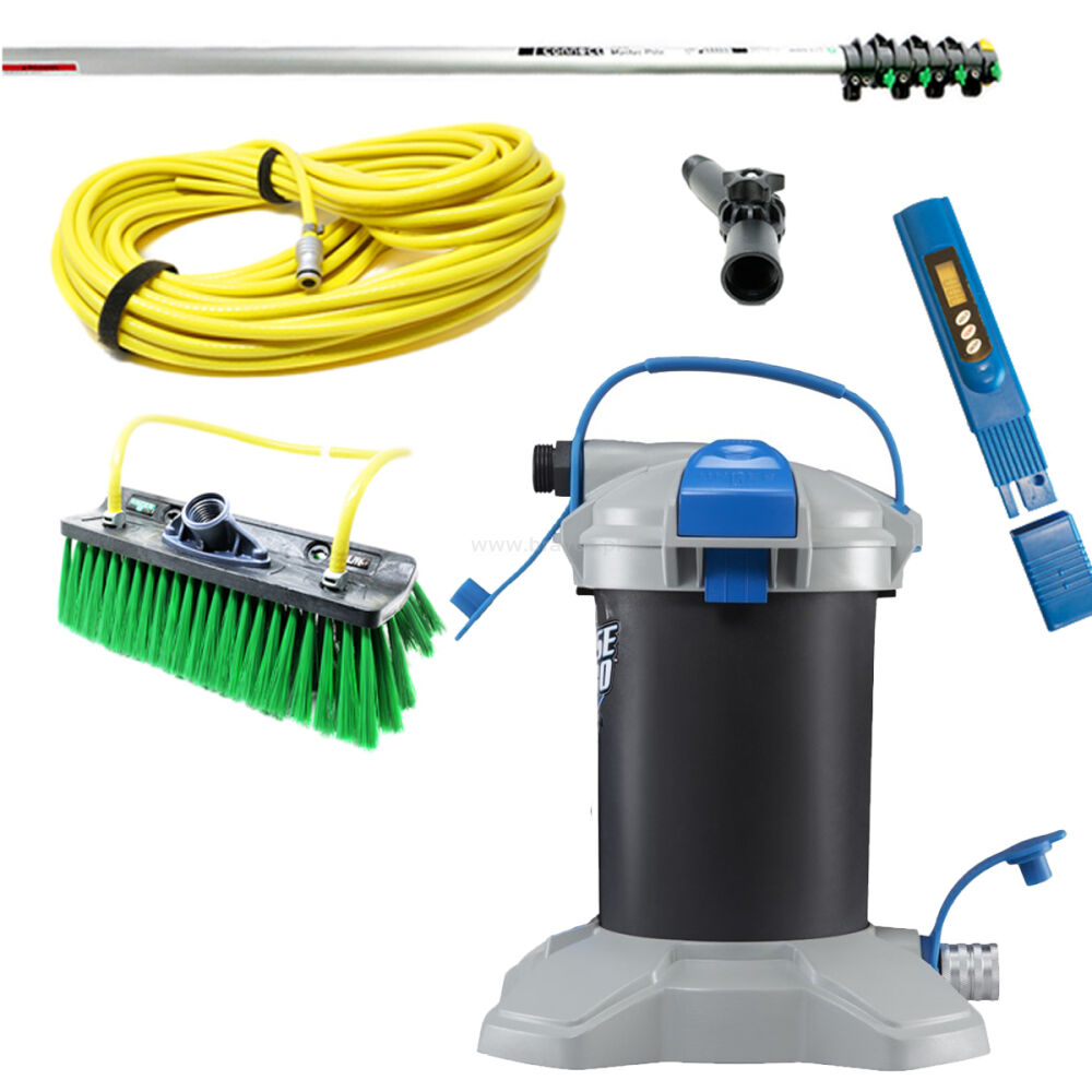 Rinse N Go Pure Water Set 6m - zestaw do mycia okien wodą demineralizowaną