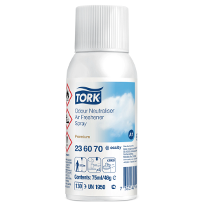 Neutralizator zapachu TORK A1 Prem. w sprayu bezwonny biały 75ml 