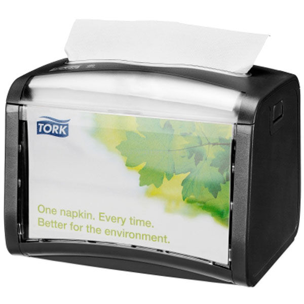 Dozownik TORK N4 Signature Xpressnap® do serwetek w składce na stolik czarny