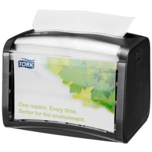 Dozownik TORK N4 Signature Xpressnap® do serwetek w składce na stolik czarny