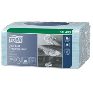 Czyściwo TORK W8 Smal Pack Włóknina o niskiej pylności seledynowe 1w 75o [Karton: 8 szt.]