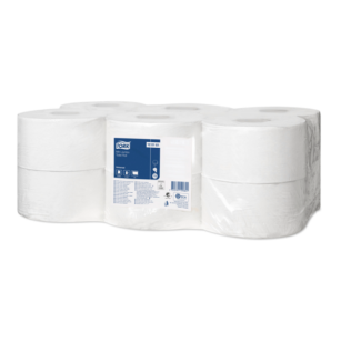 Papier toaletowy TORK T2 Univ. JUMBO Makulatura Mini szary 1w 240 1200o [Karton: 12 szt.]