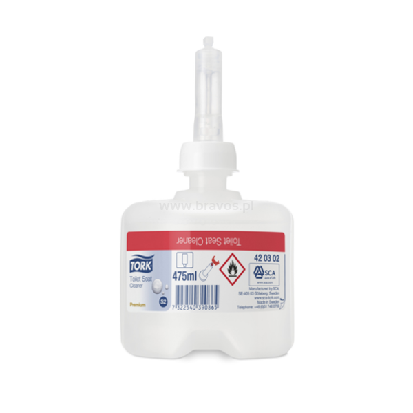 Płyn TORK S2 Prem. do czyszczenia deski sedesowe bezbarwne 475 ml 475doz 