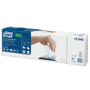 Serwetki TORK N4 Xpressnap® Celuloza dyspenserowe, składane w 1/4 białe 1w 1125o [Karton: 8 opak.]