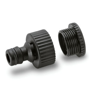 Przyłącze szybkozłączki 1/2" 3/4" na kran - plastikowe
