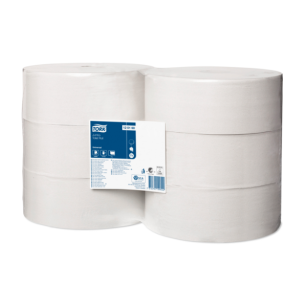 Papier toaletowy TORK T1 Univ. JUMBO Makulatura  szary 1w 480m 2400o [Karton: 6 szt.]