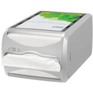 Dozownik TORK N4 Signature Xpressnap® do serwetek w składce na ladę szary