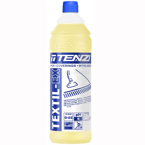 TEXTIL-EX 1L - płyn do ekstrakcyjnego prania dywanów