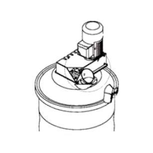 Zestaw elektrycznego otrząsacza filtra K.ES.002.3D