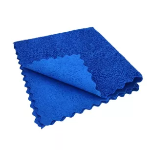 Ścierka z mikrofazy Long Fresh QLEANUP 38x38 niebieska
