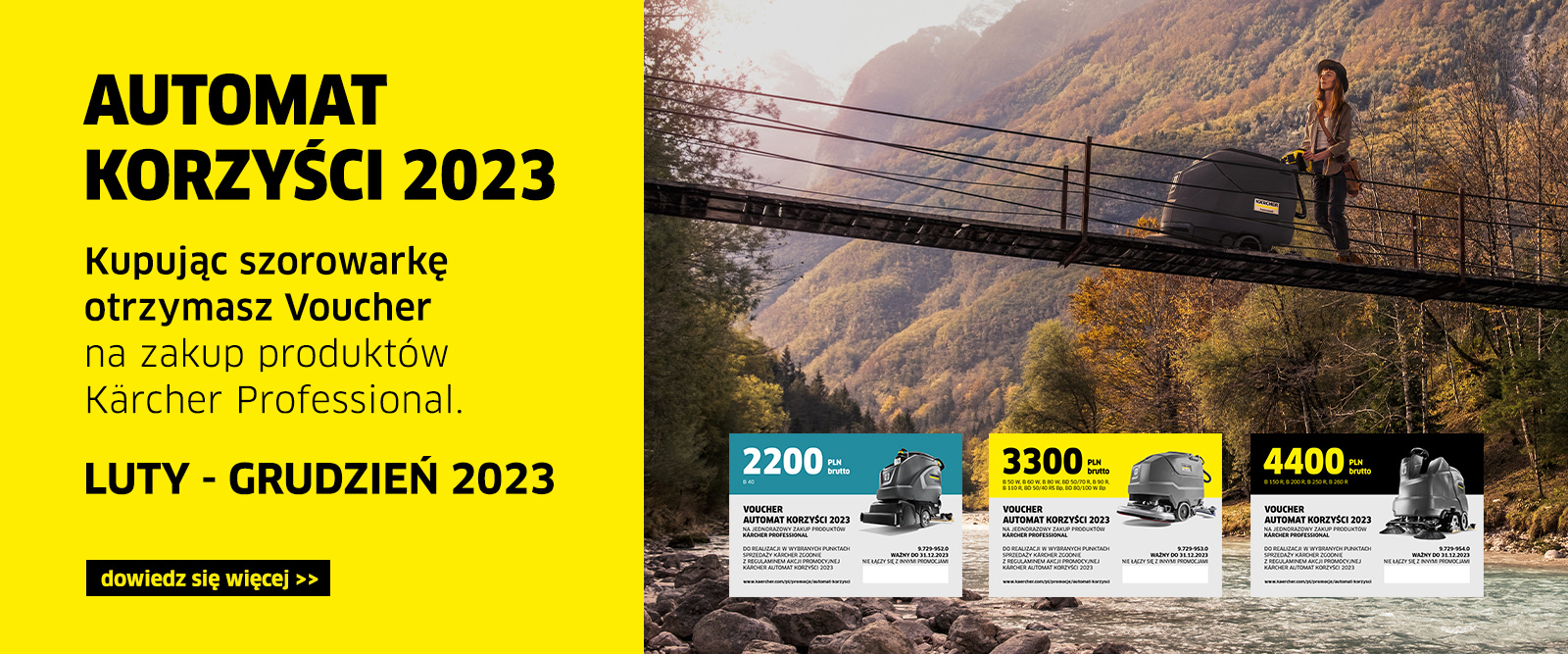 automat korzysci karcher